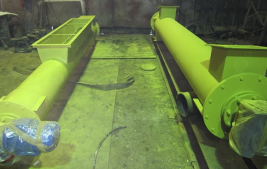 Конвейер винтовой (шнековый) в трубе